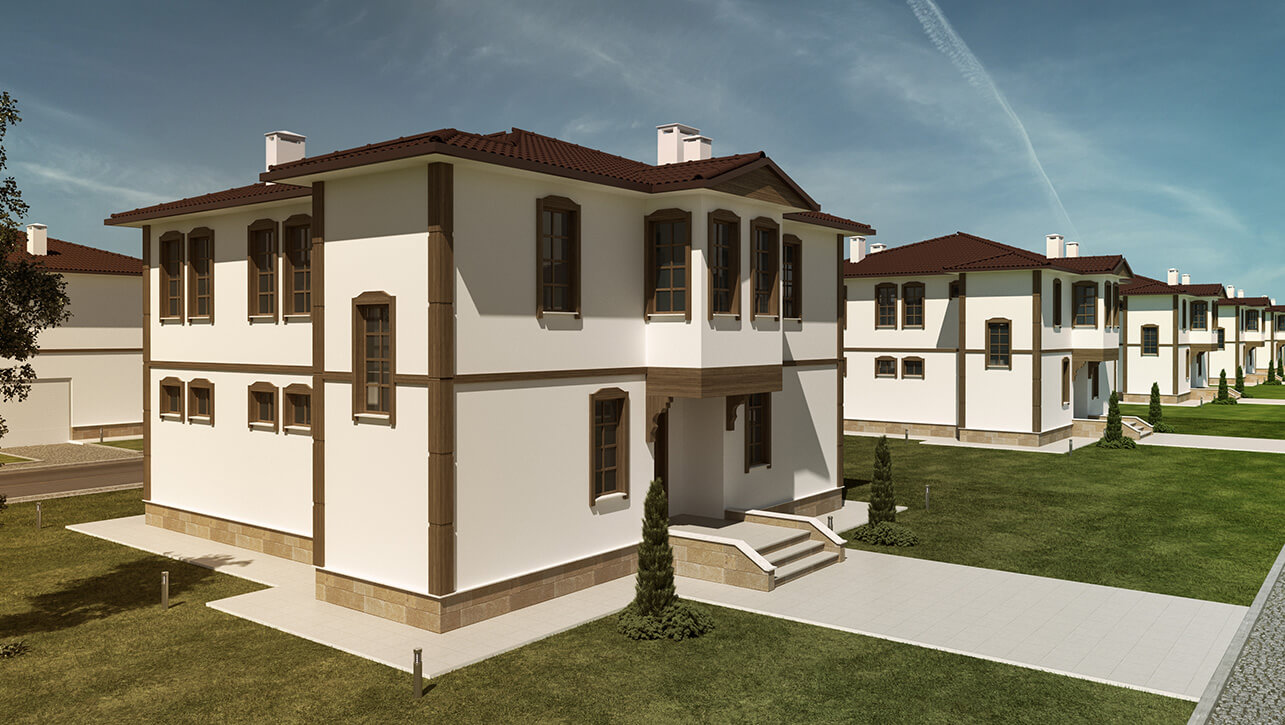 Konya Bozkır Barajı İskan Konutları